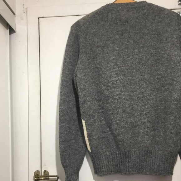 VINTAGE CLUB EUROPE KNIT SHETLAND WOOL SWEATERS SIZE M - Picture 4 of 11